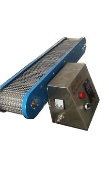 comprare Cavo Mesh Lab Air Cooled Conveyor di acciaio inossidabile 12m/min online manufacture