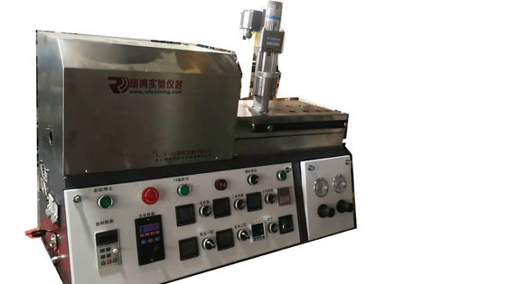 comprare 10kg Mini Lab Extruder with 0-300°C Temperature Range and 400x300x400mm Dimensions for Construction Material Testing online manufacture