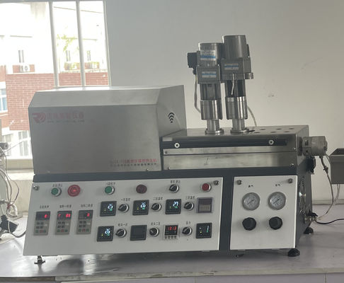 piccola doppia lunghezza della filettatura della macchina 390mm dell'estrusore a vite 50rpm